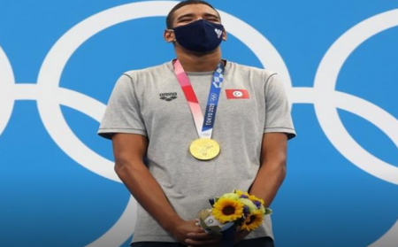 احمد الحفناوي أول عربي يحصد ميدالية في أولمبياد طوكيو 2020